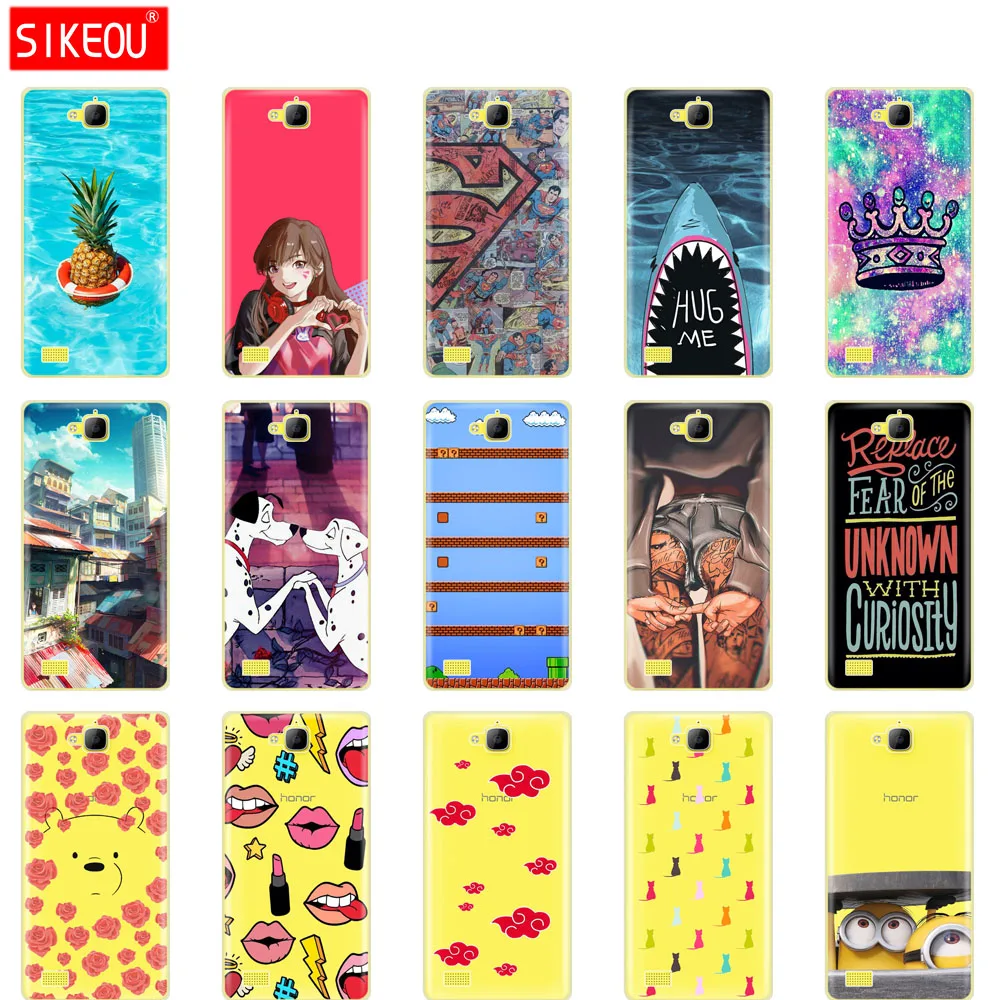 SIKEOU cover phone case for huawei honor 3c soft tpu silicone for Honor 3C G740 H30-U10 full 360 Protective Case shell coque
SIKEOU cover phone case for huawei honor 3c soft tpu silicone for Honor 3C G740 H30-U10 full 360 Protective Case shell coque