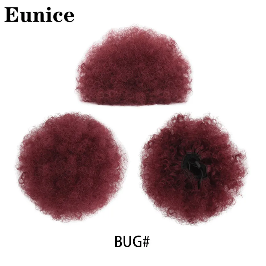 Synthetic Drawstring Puff Afro Kinky Curly Ponytail Eunice Hair Short African Chignon Bun Ombre Kinky Curly Wrap Black Gray Bun
Synthetic Drawstring Puff Afro Kinky Curly Ponytail Eunice Hair Short African Chignon Bun Ombre Kinky Curly Wrap Black Gray Bun