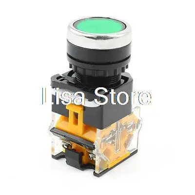 1PCS LA38-11 NO NC Momentary or Maintained Action Red Green Yellow White Blue Black Push Button Switch AC 660V 10A DPST 22mm
1PCS LA38-11 NO NC Momentary or Maintained Action Red Green Yellow White Blue Black Push Button Switch AC 660V 10A DPST 22mm