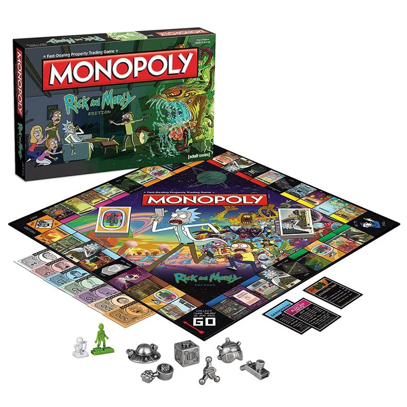 Family Card Game Rick and Morty Board Game Collector's Edition Child Puzzle and Entertainment
Family Card Game Rick and Morty Board Game Collector's Edition Child Puzzle and Entertainment