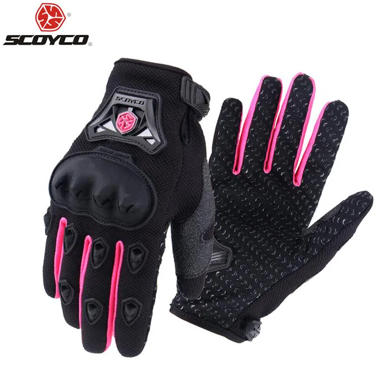 Scoyco Women Motorcycle Gloves Knight Full Finger Small Size S to XL Pink Mujer Luva Moto Race Female Gloves, M-29W
Scoyco Women Motorcycle Gloves Knight Full Finger Small Size S to XL Pink Mujer Luva Moto Race Female Gloves, M-29W