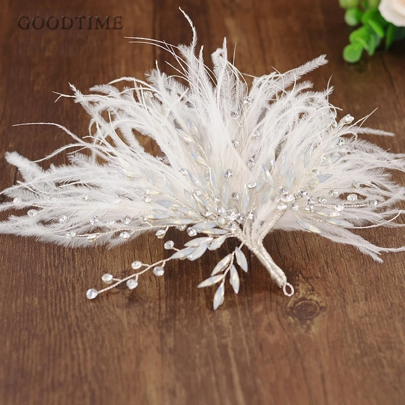 Crystal Bridal Wedding Headdress Accessories Rhinestone Teardrop Feather Tiara Headband Bridesmaid Hair Jewelry For Women Party
Crystal Bridal Wedding Headdress Accessories Rhinestone Teardrop Feather Tiara Headband Bridesmaid Hair Jewelry For Women Party