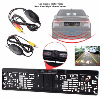 Camera auto EU Car License Plate Frame 2.4GHz Wireless Night Vision Rear View Backup Cameras parktronic camera
Camera auto EU Car License Plate Frame 2.4GHz Wireless Night Vision Rear View Backup Cameras parktronic camera