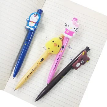 48 Pcs/lot Candy Color Cartoon Bear Cat Chick Ballpoint Pens Stationery Ballpen Stylus Pen Oily Refill Pens Write Supply
48 Pcs/lot Candy Color Cartoon Bear Cat Chick Ballpoint Pens Stationery Ballpen Stylus Pen Oily Refill Pens Write Supply