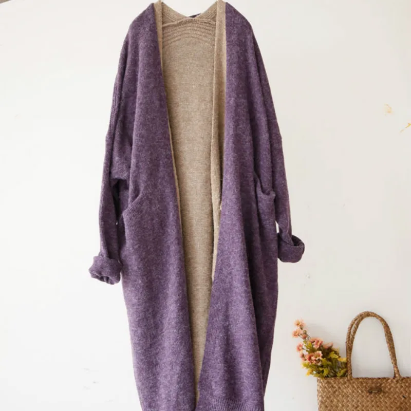 Autumn Sweater Without Buckle Shawl Female Cardigan Loose Jacket Women Winter Clothes Maternity Outerwear Winter Coat
Autumn Sweater Without Buckle Shawl Female Cardigan Loose Jacket Women Winter Clothes Maternity Outerwear Winter Coat