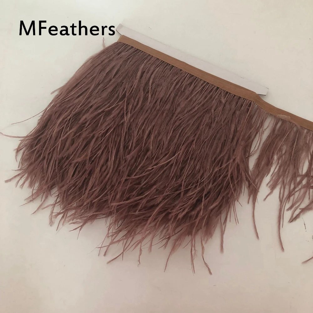 42 colors light coffee Ostrich feather fringes 3-4" 4-6" height Feather trims Lace for cloth dress wedding decorations
42 colors light coffee Ostrich feather fringes 3-4" 4-6" height Feather trims Lace for cloth dress wedding decorations