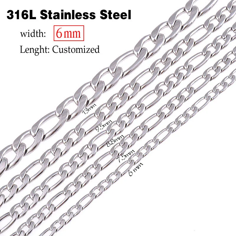 Wholesale 6.0mm width 3:1 NK chain neckalces,high quality 316L stainless steel pendant necklace vintage men jewelry
Wholesale 6.0mm width 3:1 NK chain neckalces,high quality 316L stainless steel pendant necklace vintage men jewelry