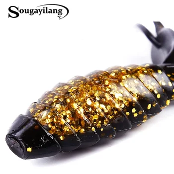Sougayilang 6pcs/lot Easy Shiner Lure Silicone 12cm 14g Soft Worm Shrimp Lures for Trout Bass China Fishing Supplies
Sougayilang 6pcs/lot Easy Shiner Lure Silicone 12cm 14g Soft Worm Shrimp Lures for Trout Bass China Fishing Supplies