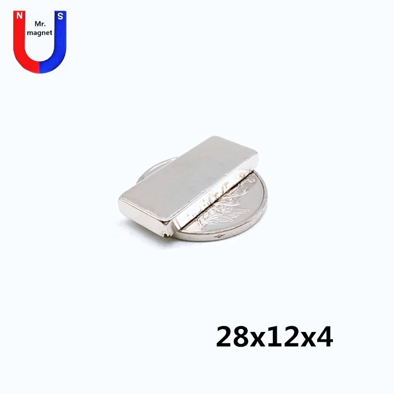 10/50/200pcs 28x12x4 magnet NdFeB 28x12x4 mm magnet square cuboid magnetic material 28*12*4 magnet permanent rare earth block
10/50/200pcs 28x12x4 magnet NdFeB 28x12x4 mm magnet square cuboid magnetic material 28*12*4 magnet permanent rare earth block