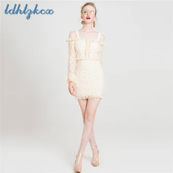 LDHTZKCX Solid Color Flare Long-sleeved Mini-dress Women 2018 Autumn-winter New Sexy Hip-covered Empire Slim Beading Dress CX426
LDHTZKCX Solid Color Flare Long-sleeved Mini-dress Women 2018 Autumn-winter New Sexy Hip-covered Empire Slim Beading Dress CX426