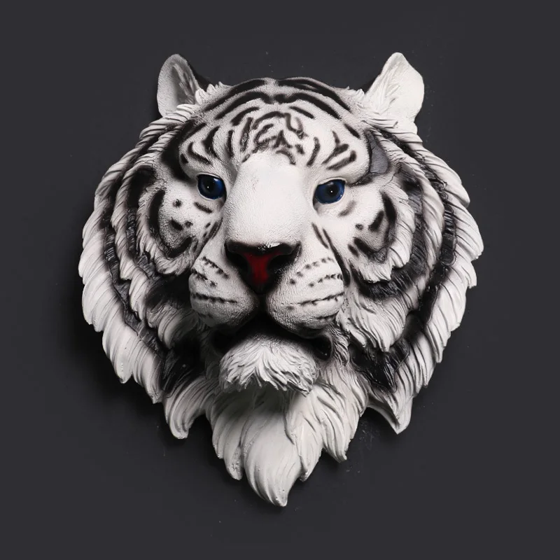 American creative resin simulation tiger head wall hanging home animal head wall decoration pendant bar wall decorations
American creative resin simulation tiger head wall hanging home animal head wall decoration pendant bar wall decorations