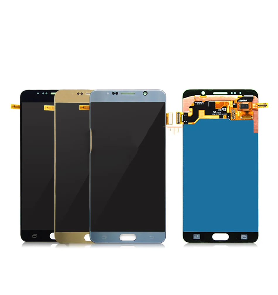 For SAMSUNG Galaxy Note 5 LCD Display Touch Screen Panel Digitizer Note5 N920A N9200 SM-N920 N920C Replacement Repair Parts
For SAMSUNG Galaxy Note 5 LCD Display Touch Screen Panel Digitizer Note5 N920A N9200 SM-N920 N920C Replacement Repair Parts