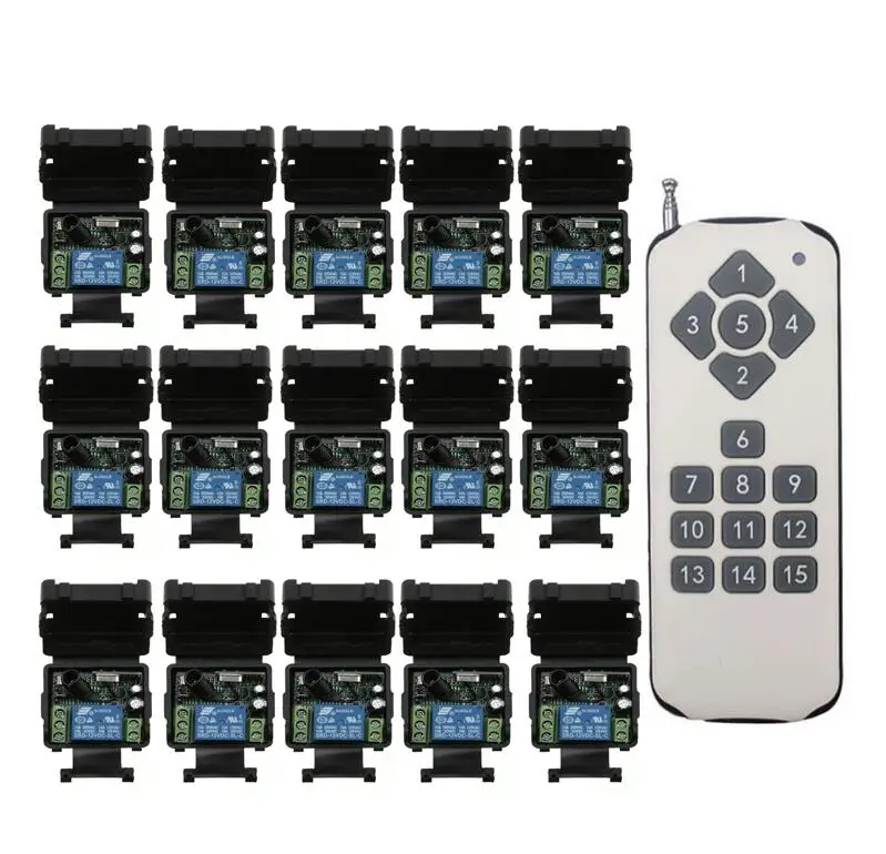 universal 433mhz 315mhz DC12V 1CH wireless radio remote control light switch 10A relay transmitter & receiver
universal 433mhz 315mhz DC12V 1CH wireless radio remote control light switch 10A relay transmitter & receiver
