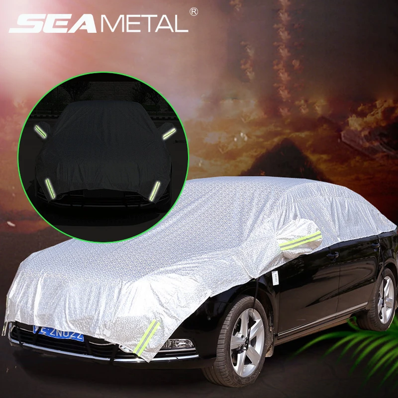 Car Covers Waterproof SUV Auto Sun Proof Shade Reflective Strip Outdoor Dust Rain Protection Universal Summer on Car Accessories
Car Covers Waterproof SUV Auto Sun Proof Shade Reflective Strip Outdoor Dust Rain Protection Universal Summer on Car Accessories