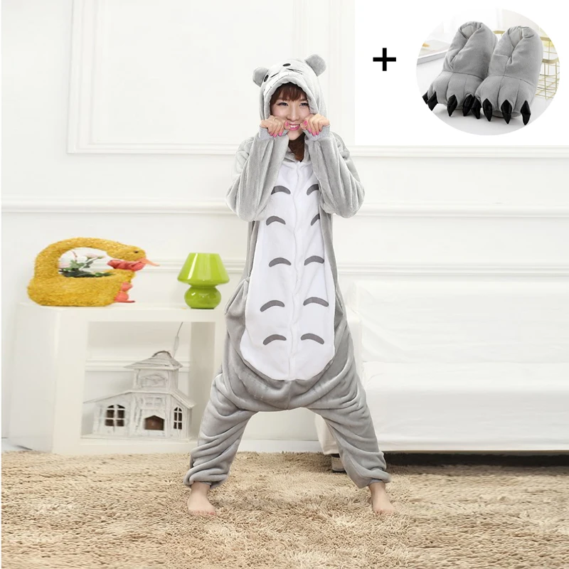 Kids Flannel 2PCS One-Piece Pyjama Animal cartoon Totoro Pajamas Children Man woman Onesies Halloween Cosplay Costume Kigurumi
Kids Flannel 2PCS One-Piece Pyjama Animal cartoon Totoro Pajamas Children Man woman Onesies Halloween Cosplay Costume Kigurumi