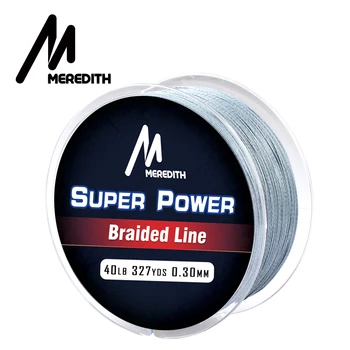 

MEREDITH Brand 4 Strand Braided 100M 300M 500M 1000M 10-40LB Braided Fishing Line PE Multilament Braid Lines Lake River Fishing