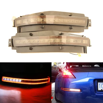 Smoke Tinted Clear Lens All-in-one Led Turn Signal Backup Reverse Brake Light Assembly For Nissan 350Z 2003-2009 Car-Styling
Smoke Tinted Clear Lens All-in-one Led Turn Signal Backup Reverse Brake Light Assembly For Nissan 350Z 2003-2009 Car-Styling