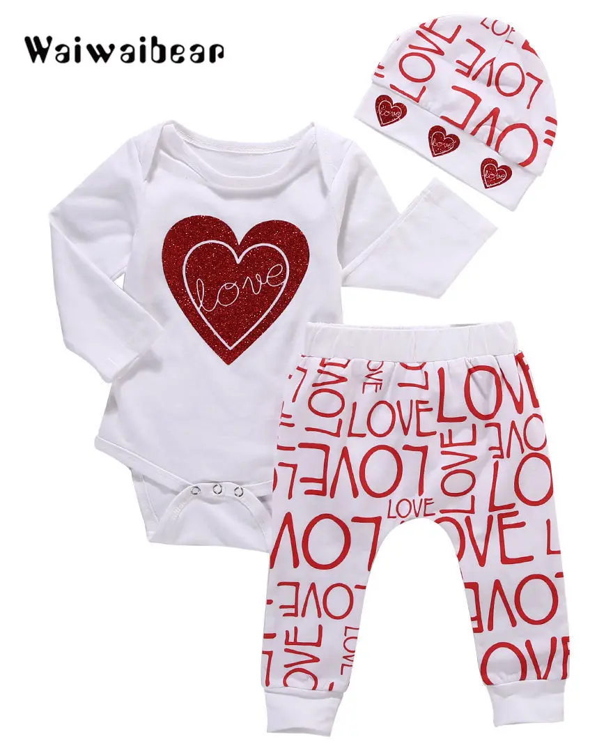 3PCS Newborn Infant Baby Clothes Set Long-Sleeved Bodysuit Tops+ Pants Leggings+Hats Outfit Sets For Boys And Girls
3PCS Newborn Infant Baby Clothes Set Long-Sleeved Bodysuit Tops+ Pants Leggings+Hats Outfit Sets For Boys And Girls