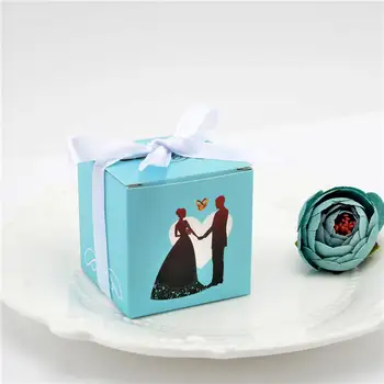 50pcs/lot Bride And Groom Wedding Candy Box Gift Favour with ribbon Event Party decoration Supply blue small Candy Boxes
50pcs/lot Bride And Groom Wedding Candy Box Gift Favour with ribbon Event Party decoration Supply blue small Candy Boxes