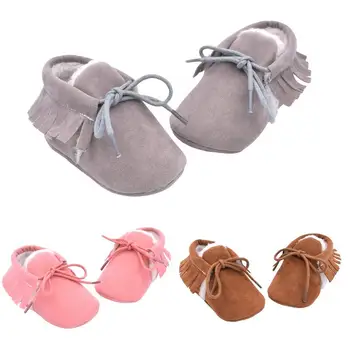 0-18M Toddler Shoes Autumn Winter Matte Texture Soft Bottom Tassel Baby Shoes Handmade Warm Cotton Baby Shoes For Boys Girls
0-18M Toddler Shoes Autumn Winter Matte Texture Soft Bottom Tassel Baby Shoes Handmade Warm Cotton Baby Shoes For Boys Girls