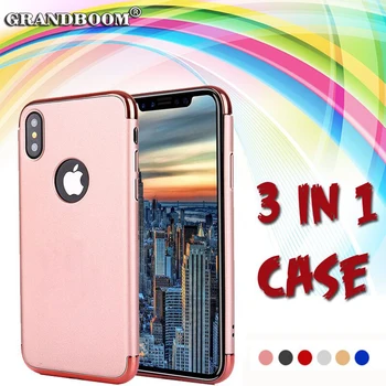 1000pcs Luxury Hard Plastic PC Back Cases For iPhone XS Max XR X 8 7 Plus 6 6S SE 5 5S Gold Plating Hybrid 3in1 Protection Cover
1000pcs Luxury Hard Plastic PC Back Cases For iPhone XS Max XR X 8 7 Plus 6 6S SE 5 5S Gold Plating Hybrid 3in1 Protection Cover