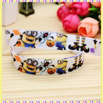 5/8 inch Free shipping Elastic FOE halloween minions printed headband headwear diy hair band wholesale OEM H4079
5/8 inch Free shipping Elastic FOE halloween minions printed headband headwear diy hair band wholesale OEM H4079