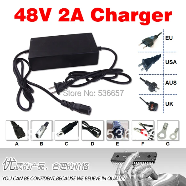 Free Shipping 48V 2A Charger Used For 48V Electric Bicycle Battery Charge 54.6V 2a lithium battery charger 48v2a charger
Free Shipping 48V 2A Charger Used For 48V Electric Bicycle Battery Charge 54.6V 2a lithium battery charger 48v2a charger