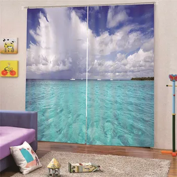 3D Digital Print Beach Curtain Faux linne Plain For Bedroom Livingroom Rideaux Window Customized Home Decor Draps AP24
3D Digital Print Beach Curtain Faux linne Plain For Bedroom Livingroom Rideaux Window Customized Home Decor Draps AP24