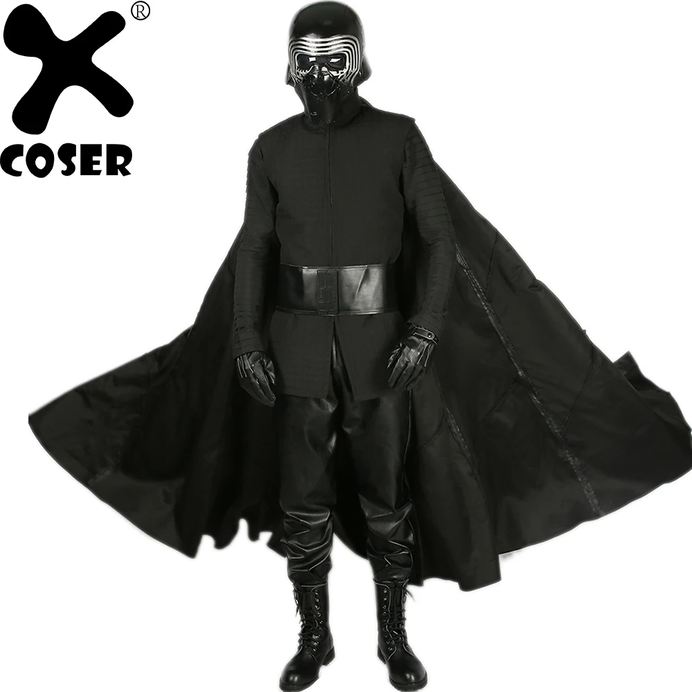XCOSER Kylo Ren Cosplay Costume Episode VIII The Last Jedi Cosplay Outfits Black Halloween Cosplay Costume for Men
XCOSER Kylo Ren Cosplay Costume Episode VIII The Last Jedi Cosplay Outfits Black Halloween Cosplay Costume for Men