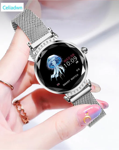 Luxury Diamond Smart Watch Color Screen Smart Bracelet Women Girl Fashion Fitness Tracker Heart Rate Monitor Wristband VS Q8
Luxury Diamond Smart Watch Color Screen Smart Bracelet Women Girl Fashion Fitness Tracker Heart Rate Monitor Wristband VS Q8