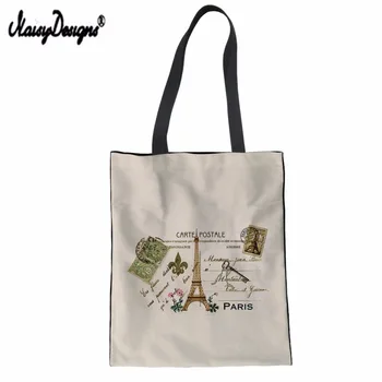 NOISYDESIGNS Dropshipping Top-handle Bags Creative Paris Totes Love Eiffel Tower Pattern Printing Women 2019 Summer Beach Bag 
NOISYDESIGNS Dropshipping Top-handle Bags Creative Paris Totes Love Eiffel Tower Pattern Printing Women 2019 Summer Beach Bag