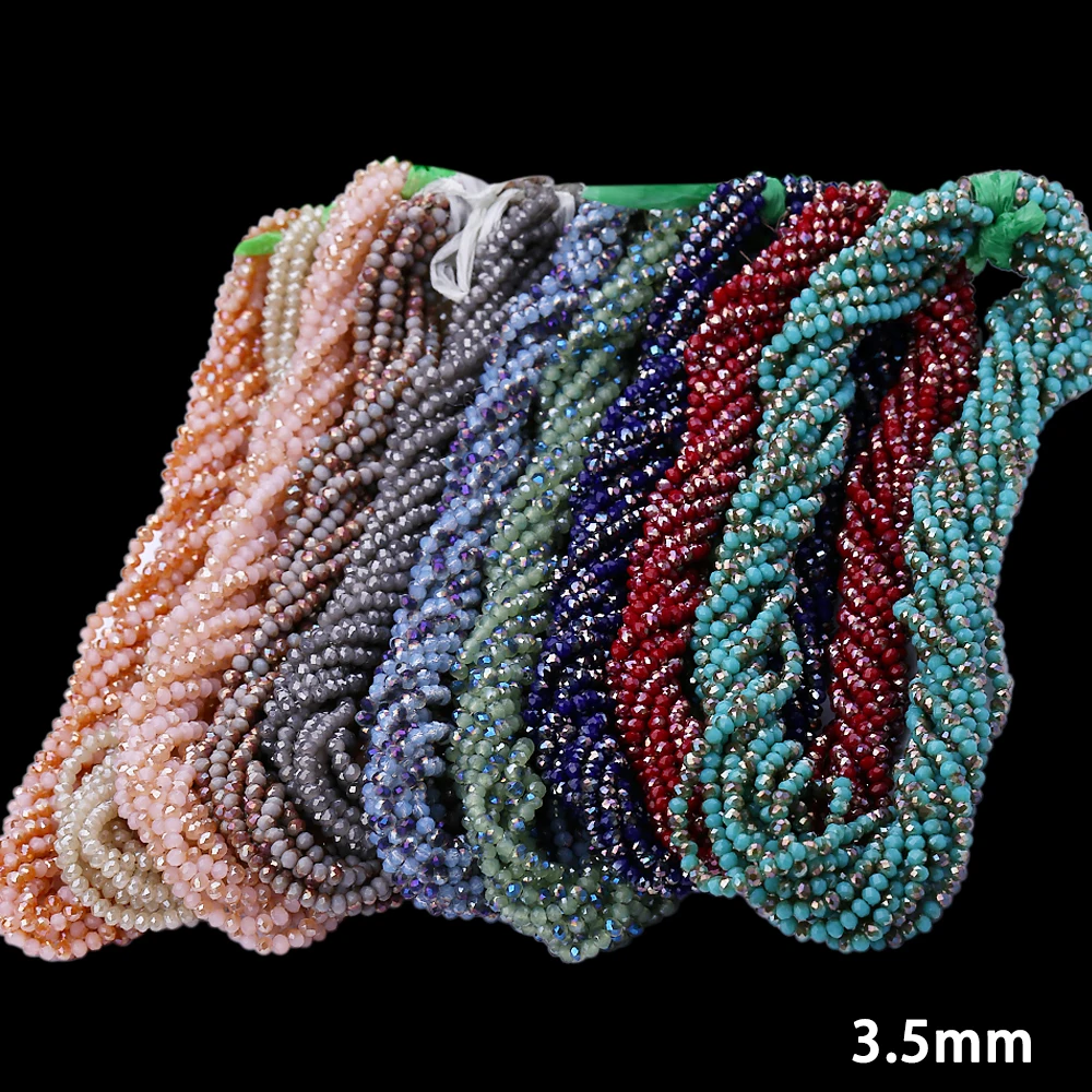 High Quality 3.5mm Spacer Beads Czech Glass Beads Crystal Beads for Kids Beads for Jewelry Making Accessories perles kralen
High Quality 3.5mm Spacer Beads Czech Glass Beads Crystal Beads for Kids Beads for Jewelry Making Accessories perles kralen