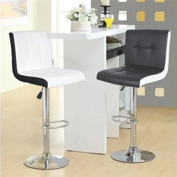 2Pcs PU Leather Bar Stools Modern Bar Chair Leisure Swivel Chair Rotating Lift Chair Home Kitchen Counter Tabouret De Bar HWC
2Pcs PU Leather Bar Stools Modern Bar Chair Leisure Swivel Chair Rotating Lift Chair Home Kitchen Counter Tabouret De Bar HWC