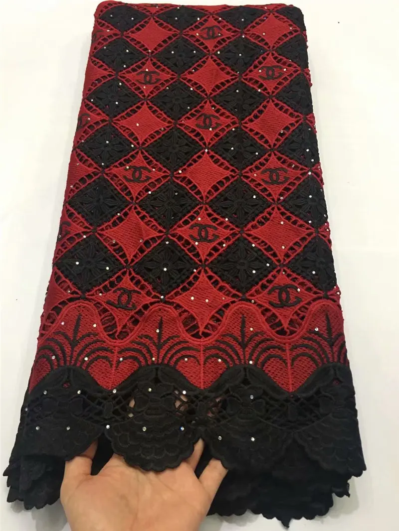 Red African Lace Fabric High Quality French Tulle Lace Fabric 2019 Nigerian Laces Guipure Embroidery Fabric For Wedding
Red African Lace Fabric High Quality French Tulle Lace Fabric 2019 Nigerian Laces Guipure Embroidery Fabric For Wedding