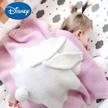 Disney Cute Rabbit Ears Blanket Three-dimensional Rabbit Animals Pattern Blanket Soft Warm Swaddle Kids Bath Towel Baby Blanket
Disney Cute Rabbit Ears Blanket Three-dimensional Rabbit Animals Pattern Blanket Soft Warm Swaddle Kids Bath Towel Baby Blanket