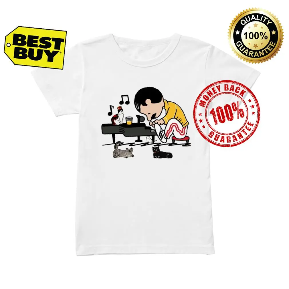 Freddie Mercury In The Style Of Peanuts And Cats Shirt Summer 2019 Men's Short Sleeve T-Shirt
Freddie Mercury In The Style Of Peanuts And Cats Shirt Summer 2019 Men's Short Sleeve T-Shirt