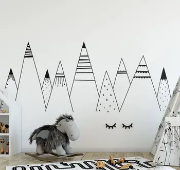Patterned Mountains Wall Stickers Vinyl Removable Nursery Woodland Kids Bedroom Decor Mountains Decal Tribal Wall Decals AY0140
Patterned Mountains Wall Stickers Vinyl Removable Nursery Woodland Kids Bedroom Decor Mountains Decal Tribal Wall Decals AY0140