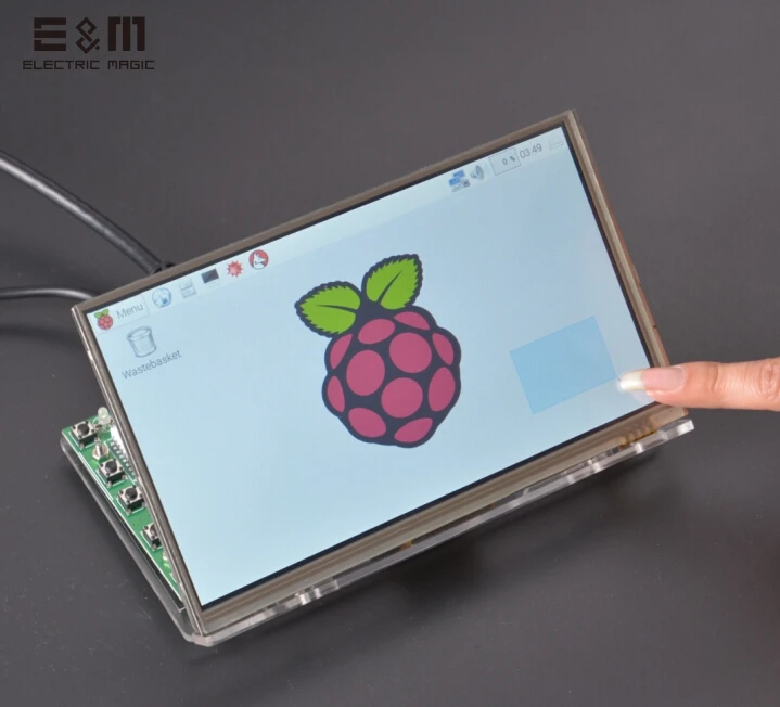 E&M 7 Inch 1024x600 Capacitive Touch Display IPS Screen LCD Monitors Module HMDI Portable Raspberry Pi 3 B Windows Linux
E&M 7 Inch 1024x600 Capacitive Touch Display IPS Screen LCD Monitors Module HMDI Portable Raspberry Pi 3 B Windows Linux