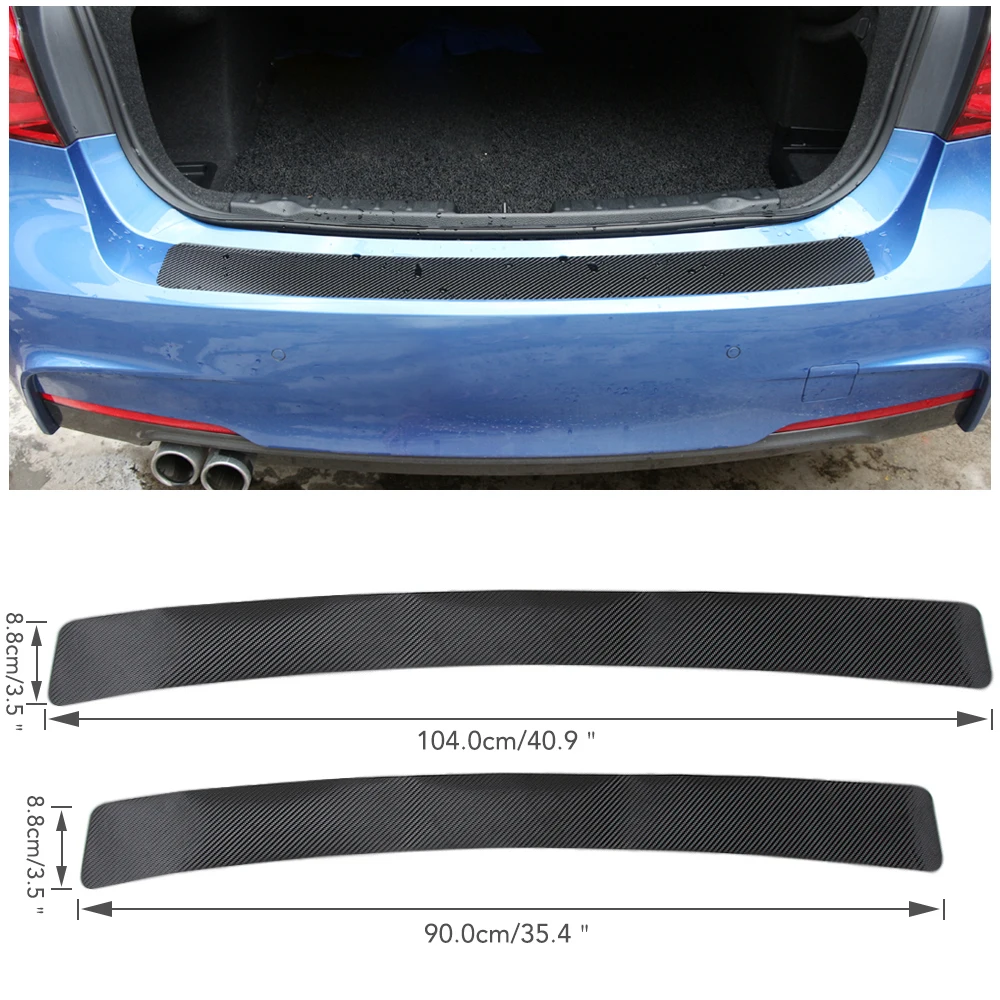 Universal Carbon Fiber Car Rear Bumper Trunk Sticker For toyota auris megane 2 focus 2 fabia kia rio 4 sportage 3 grand vitara
Universal Carbon Fiber Car Rear Bumper Trunk Sticker For toyota auris megane 2 focus 2 fabia kia rio 4 sportage 3 grand vitara