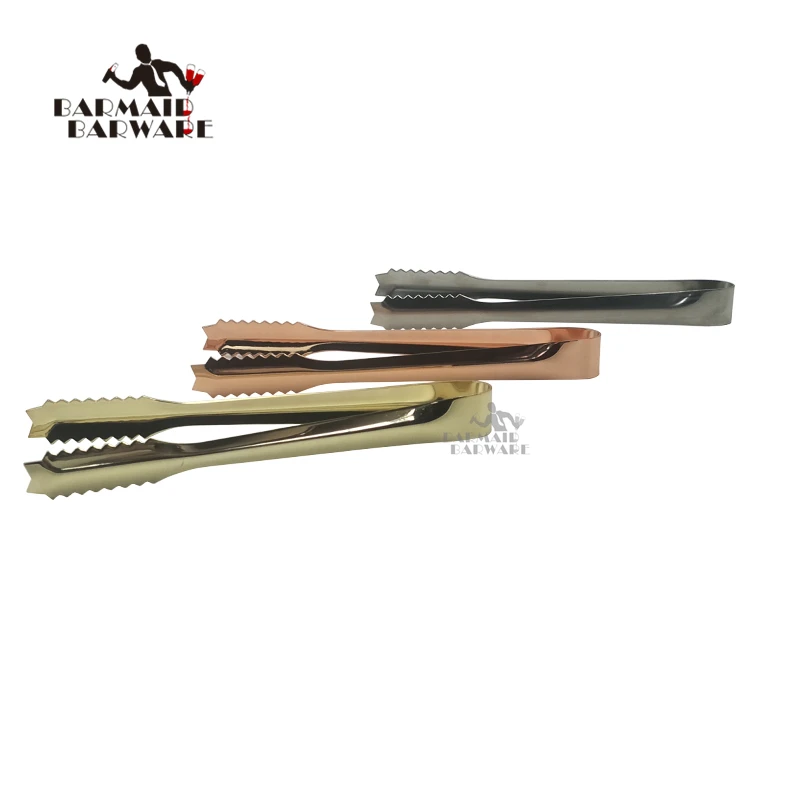 17.8cm Silver/Copper/Gold Stainless Steel Barbecue BBQ Clip Bread Food Ice Clamp Ice Tongs Bar Kitchen Accessories
17.8cm Silver/Copper/Gold Stainless Steel Barbecue BBQ Clip Bread Food Ice Clamp Ice Tongs Bar Kitchen Accessories