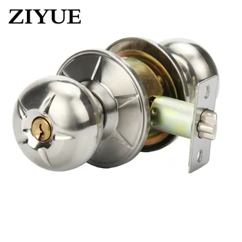 Free Shipping Indoor Knob, Lock Door, Bedroom, Universal Bathroom Door Lock, Five Star Stainless Steel Ball, Copper Lock Core
Free Shipping Indoor Knob, Lock Door, Bedroom, Universal Bathroom Door Lock, Five Star Stainless Steel Ball, Copper Lock Core