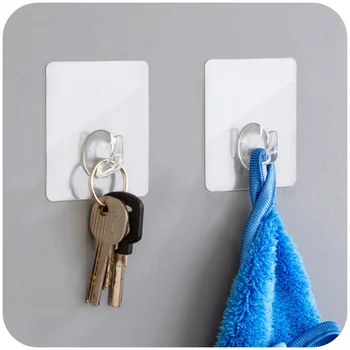 Extraordinary Magic Transparent Strong Reusable Stickers Seamless Kitchen Door Hook Free Nail Hook
Extraordinary Magic Transparent Strong Reusable Stickers Seamless Kitchen Door Hook Free Nail Hook