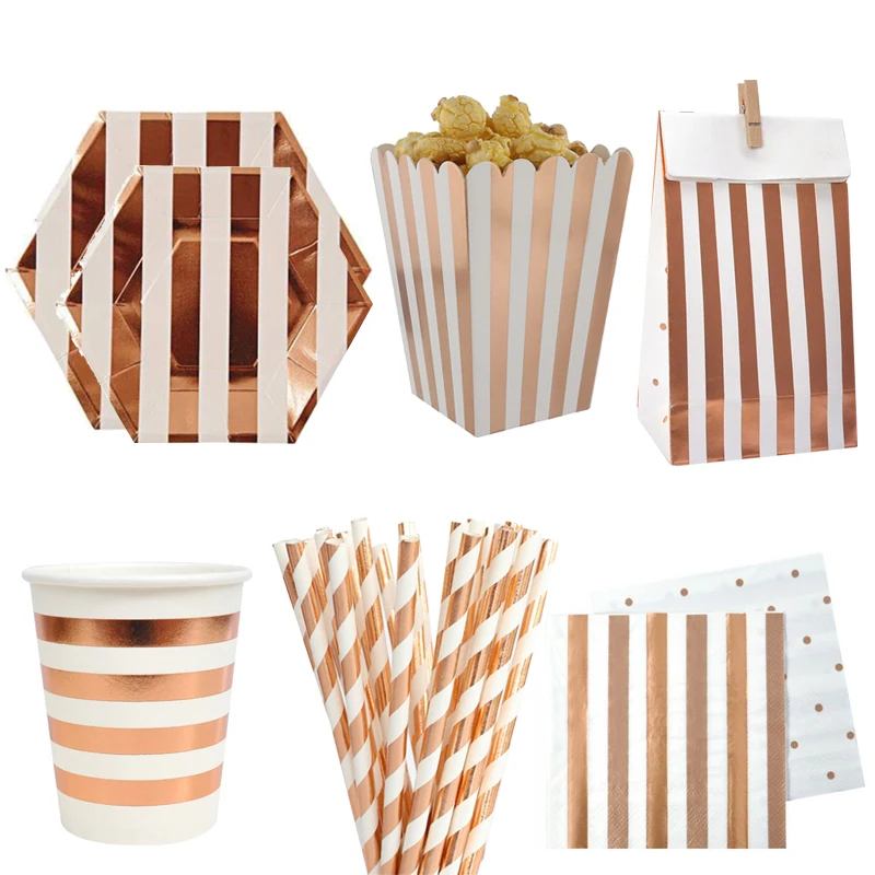 Party Decoration Rose Gold Paper Straws Cup Napkin Plate Champagne Big Number Balloon Adult Kids Birthday Party Wedding Decor
Party Decoration Rose Gold Paper Straws Cup Napkin Plate Champagne Big Number Balloon Adult Kids Birthday Party Wedding Decor