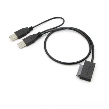 New Slimline Slim SATA Cable USB 2.0 to 7+6 External Power For Laptop Mini SATA CD-ROM DVD-ROM Adapter Converter GDeals
New Slimline Slim SATA Cable USB 2.0 to 7+6 External Power For Laptop Mini SATA CD-ROM DVD-ROM Adapter Converter GDeals