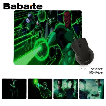 Babaite Personalized Cool Fashion Hero Green Lantern Design Pattern Game mousepad Gamer Speed Mice Retail Small Rubber Mousepad
Babaite Personalized Cool Fashion Hero Green Lantern Design Pattern Game mousepad Gamer Speed Mice Retail Small Rubber Mousepad