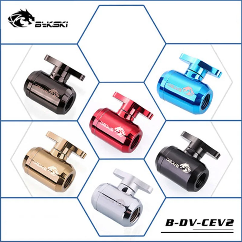 Bykski Hand Screw Water Valves G1/4 Thread Female To Female Water Cooling Valves For Hard Tube Cooling System B-DV-CEV2
Bykski Hand Screw Water Valves G1/4 Thread Female To Female Water Cooling Valves For Hard Tube Cooling System B-DV-CEV2