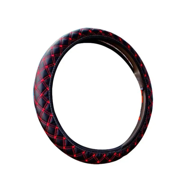 Braid Fur Wheel Cover PU leather Car Steering Wheel Cover Hubs Black White And Black Red Steering Cover
Braid Fur Wheel Cover PU leather Car Steering Wheel Cover Hubs Black White And Black Red Steering Cover