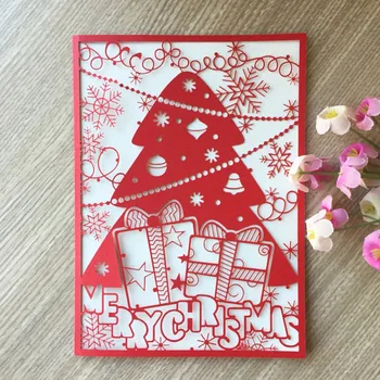 50pcNew Merry Christmas Tree Vintage laser cut chinese red pearl paper custom greeting cards Christmas gifts souvenirs postcards
50pcNew Merry Christmas Tree Vintage laser cut chinese red pearl paper custom greeting cards Christmas gifts souvenirs postcards