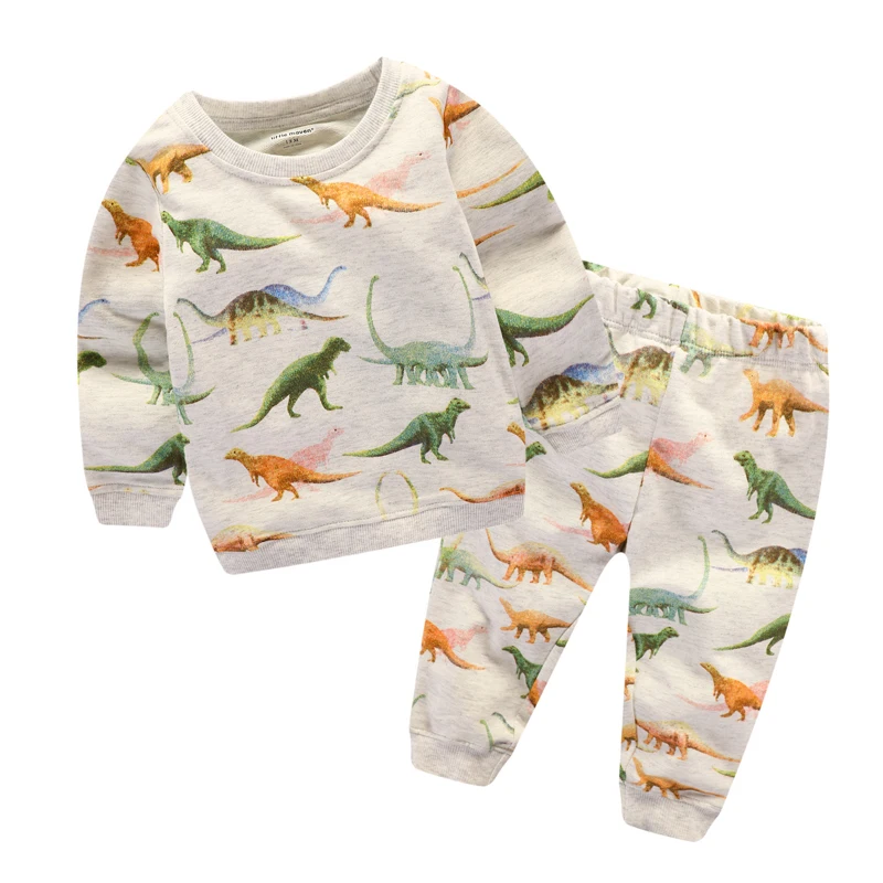 Autumn Dinosaur Baby Boys Clothing Set Long T-shirt+Pant Kids Clothes Set Vetement Bebe Garcon 1-6 Years Tracksuit KF270
Autumn Dinosaur Baby Boys Clothing Set Long T-shirt+Pant Kids Clothes Set Vetement Bebe Garcon 1-6 Years Tracksuit KF270