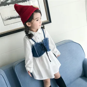 Fashion Girls Clothes New 2Pcs Children Clothing Set 2019 Spring Shirt Dress Denim Vest Kids Suit For Girls Outfits 5 6 7 8 Year
Fashion Girls Clothes New 2Pcs Children Clothing Set 2019 Spring Shirt Dress Denim Vest Kids Suit For Girls Outfits 5 6 7 8 Year